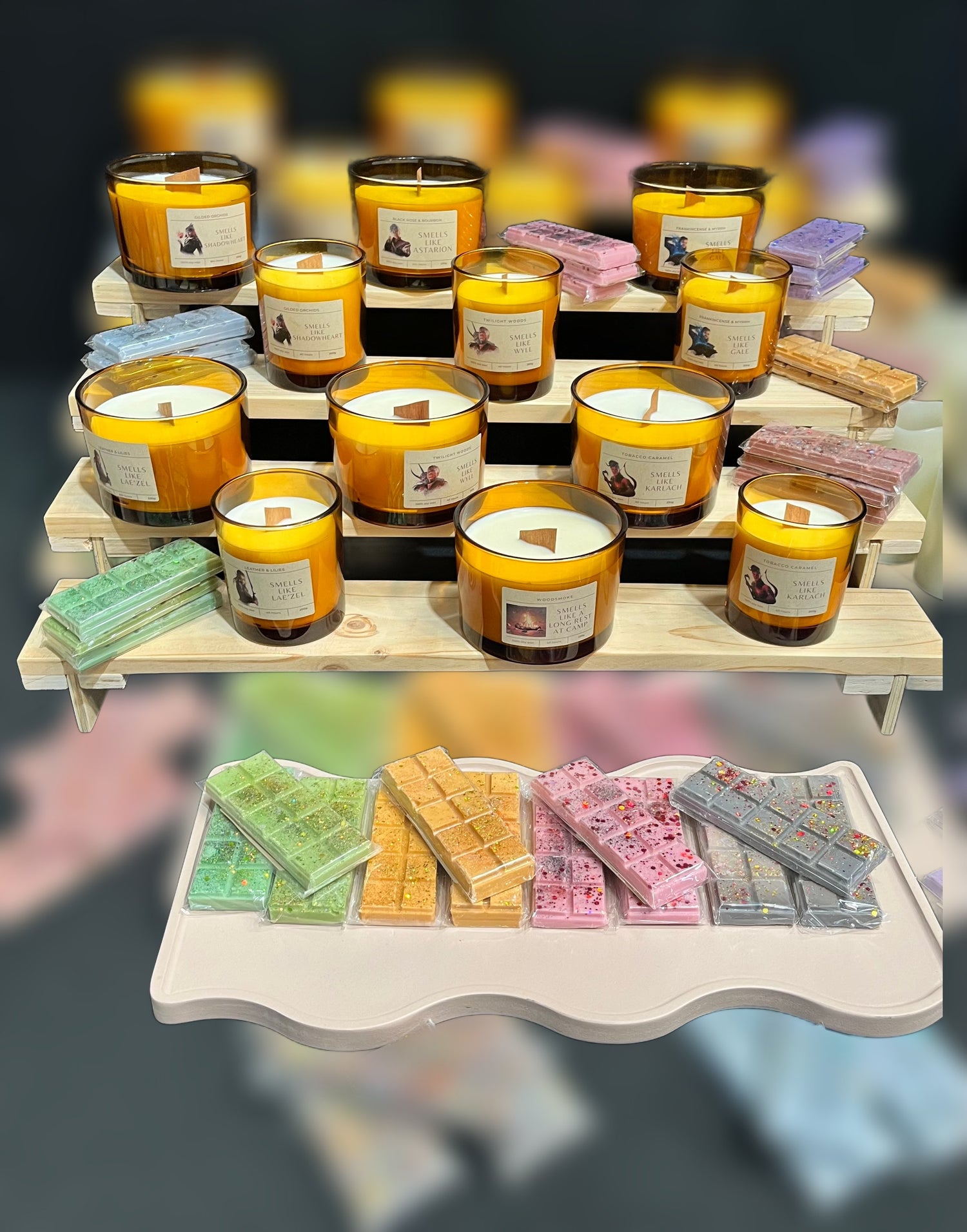 Baldur's Gate Candles